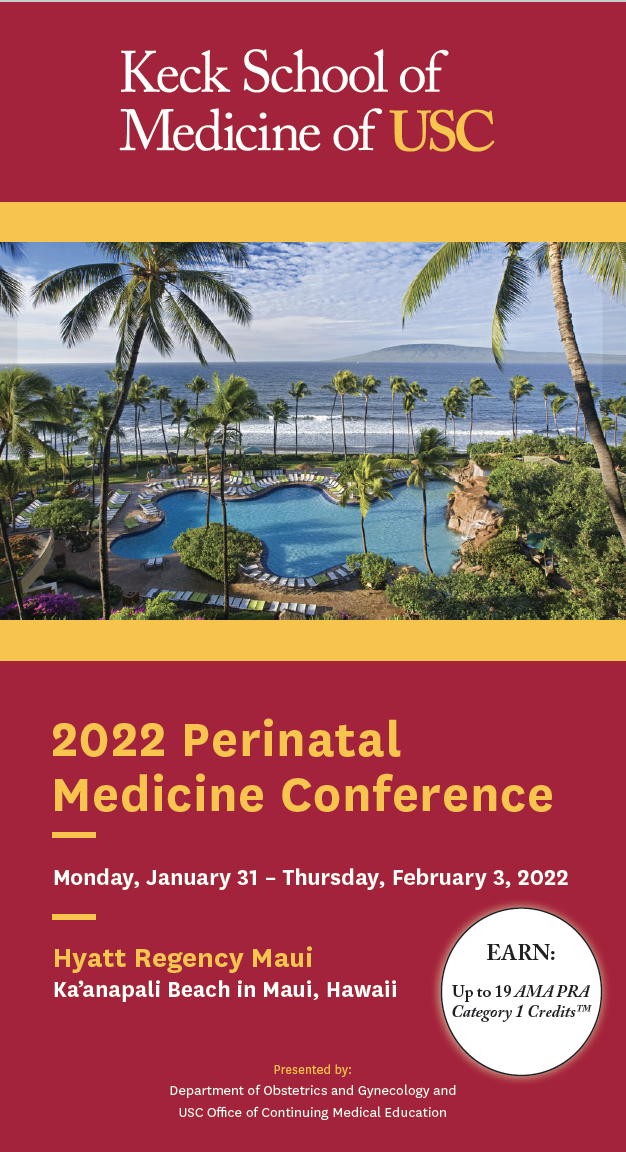 2022 Perinatal Medicine Conference Banner